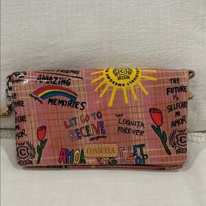 Consuela Multicolor Graphic Crossbody Bag